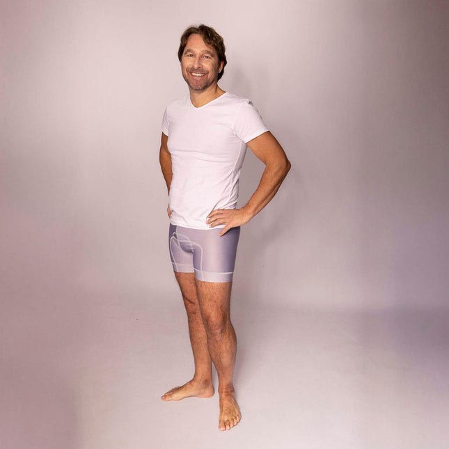 bikeboxer. Herren Grau