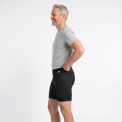 bikeboxer. Motorradunterhose Herren Schwarz