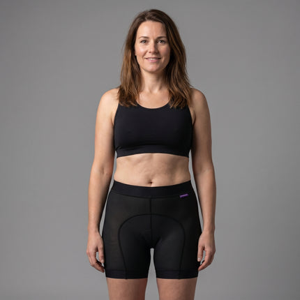 bikeboxer. Motorradunterhose Damen Schwarz