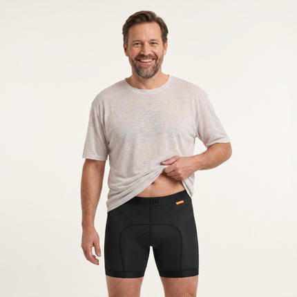 bikeboxer. Motorradunterhose Herren Schwarz