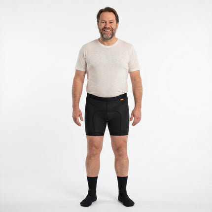 bikeboxer. Motorradunterhose Herren Schwarz